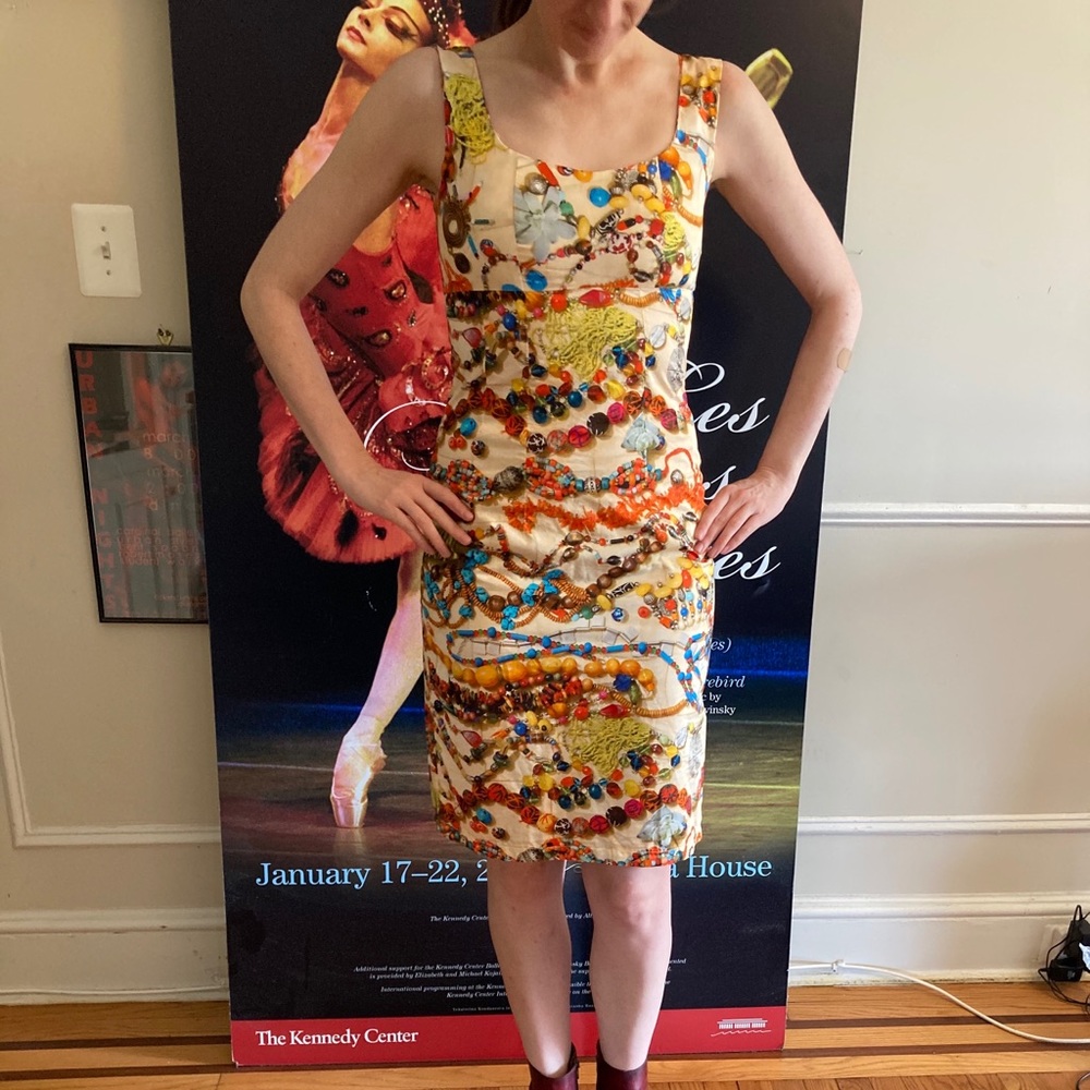 French designer sheath dress size 4US/38EU